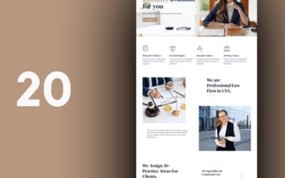 Szablon dla prawnika 20